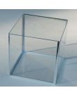 Odoria 30x30x30cm Grande Cube Acrylique Presentoir Transparente